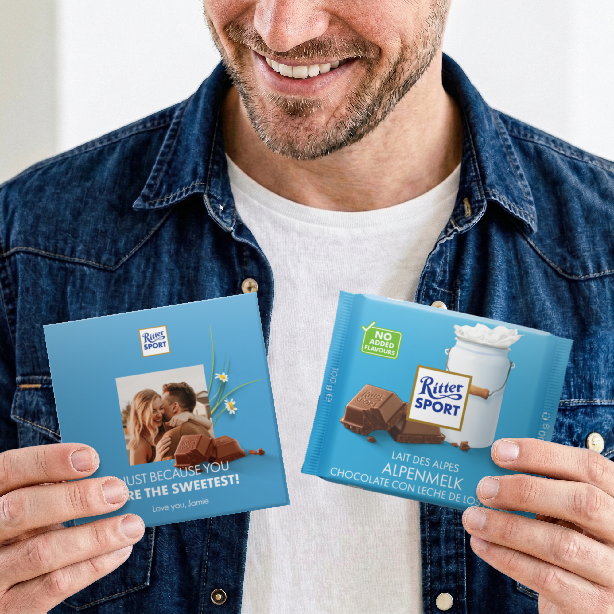 Chocolate Ritter Sport personalizado