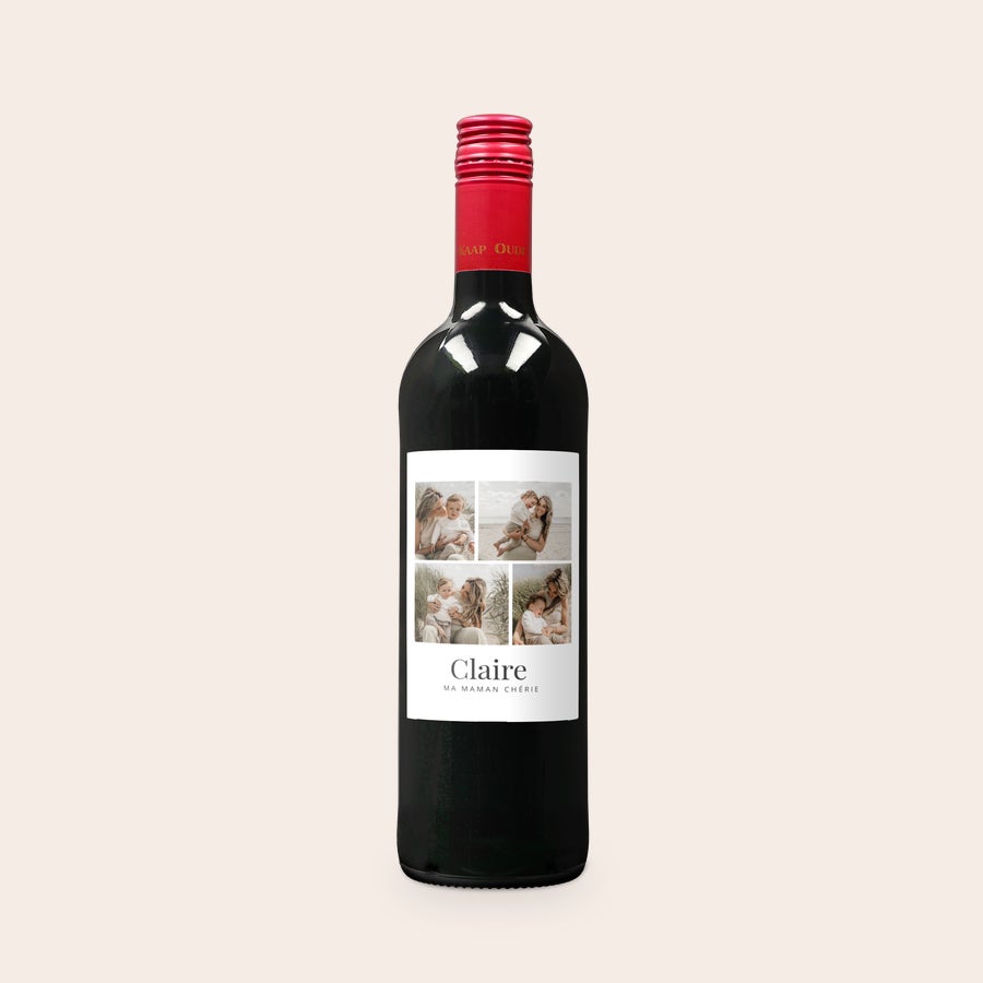 Coffret vin personnalisé - Oude Kaap - Rouge Coffret vin personnalisé - Oude Kaap - Rouge