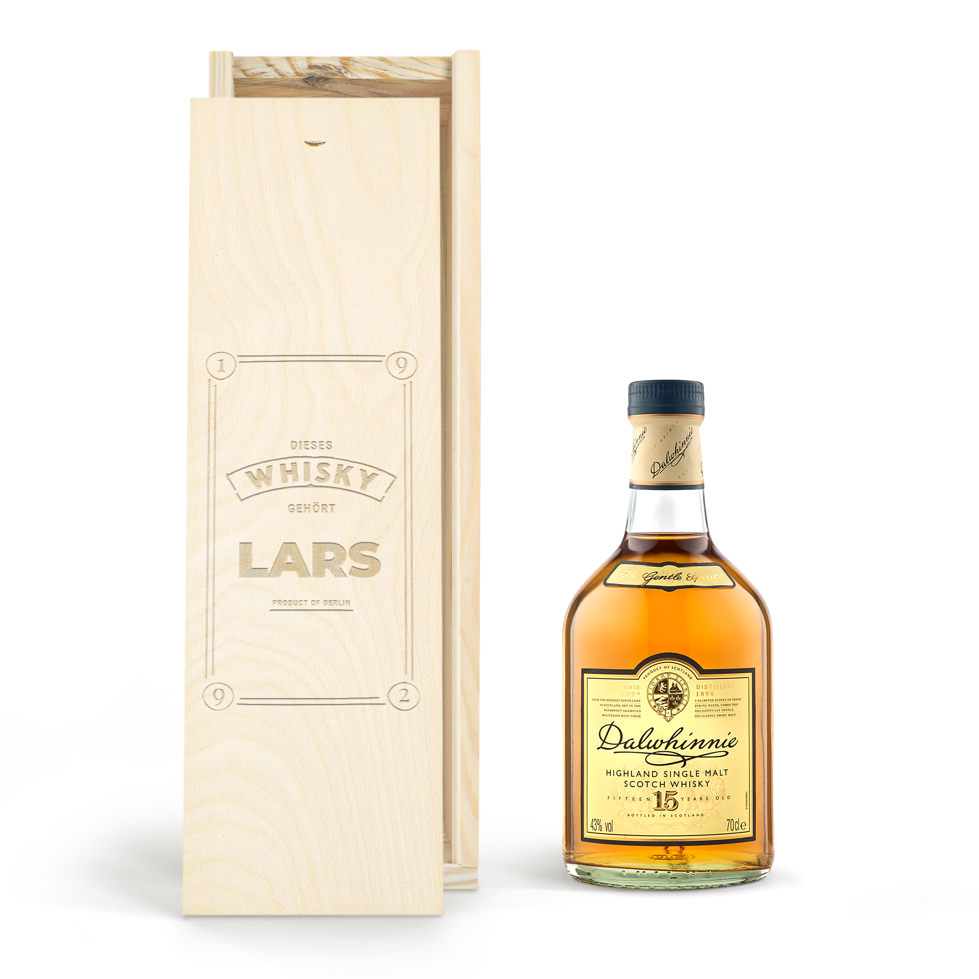 Whisky Dalwhinnie 15 Years personalisieren
