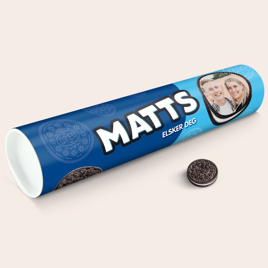 Personlig tilpasset XXL Oreo gavepakke Personlig tilpasset XXL Oreo gavepakke