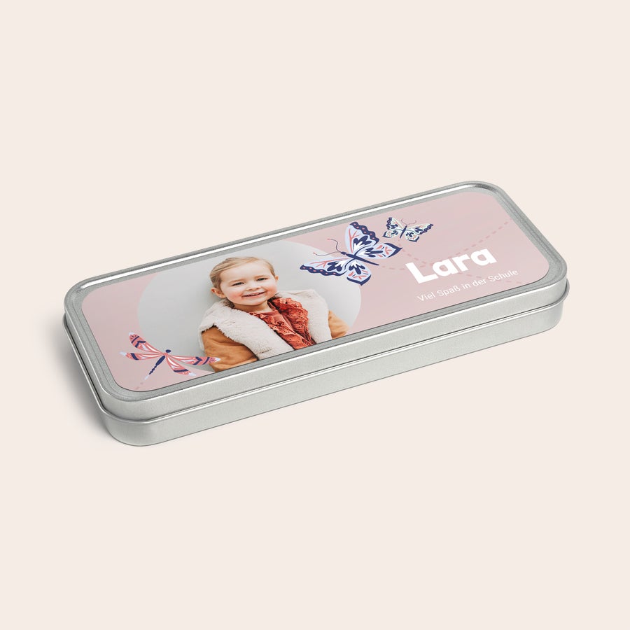 Stiftebox mit Foto Stiftebox mit Foto