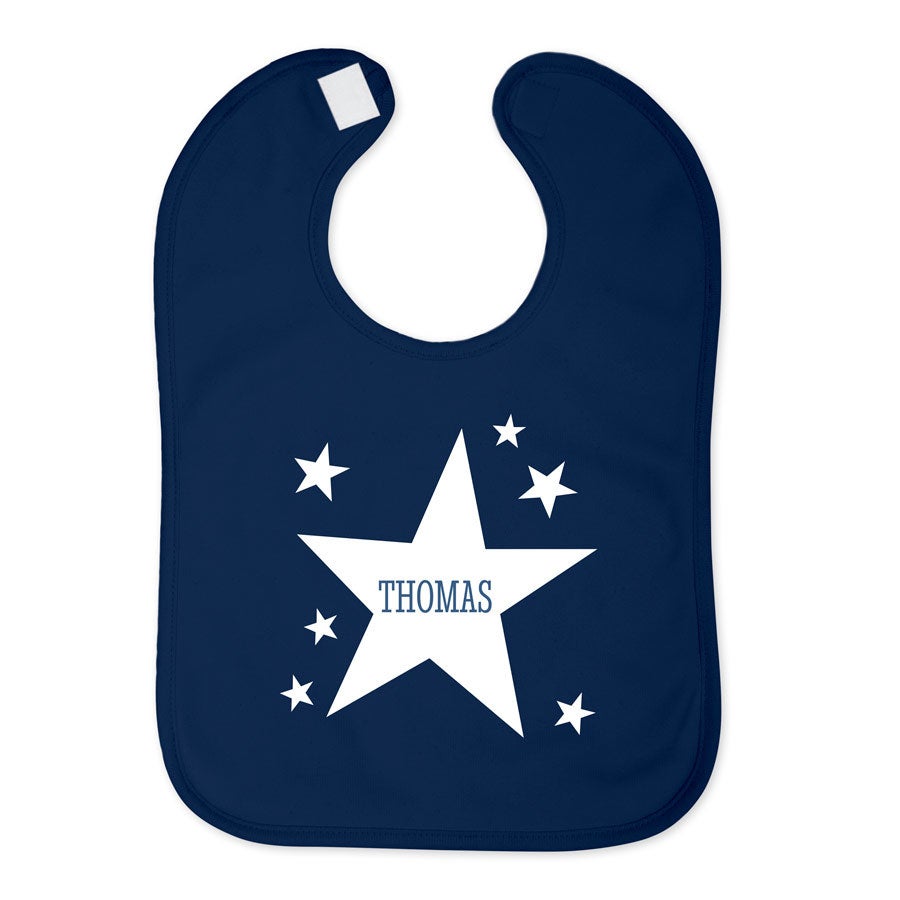 Bavaglino Personalizzato  - Blu scuro