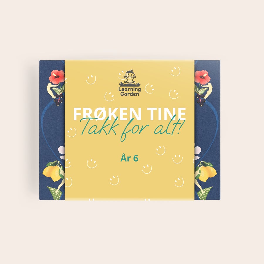 Personlig Pukka-te Personlig teboks med Pukka-te, påtrykt Frøken Tine og meldingen "Takk for alt!" for din personlige te-oase.