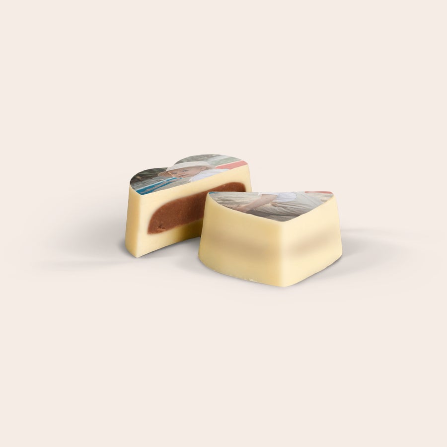 Chocolade traktatie met foto Chocolade traktatie met foto