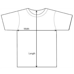 sizes T-shirt