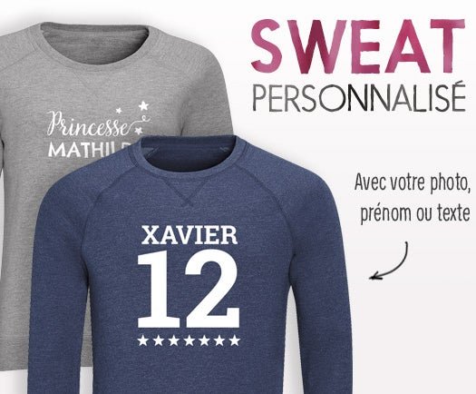 Sweat personnalisé
