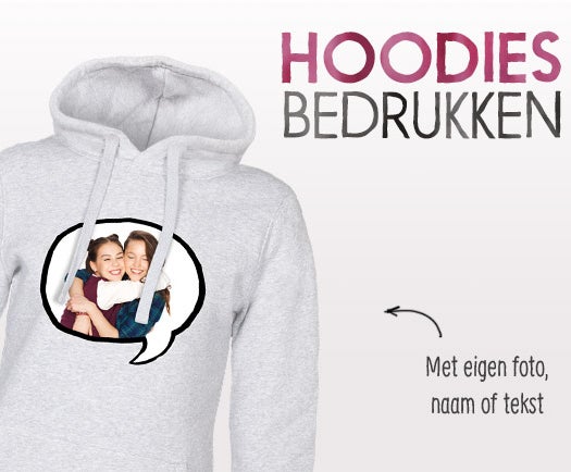 Hoodie bedrukken