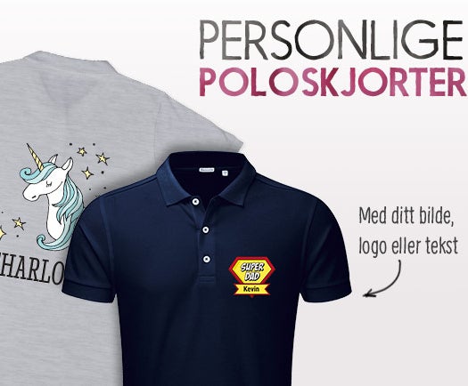 Skreddersydd polo skjorte