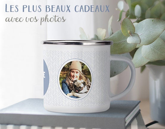 Idée cadeau personnalisé avec photo