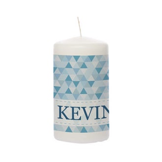 Personalisierte Kerze