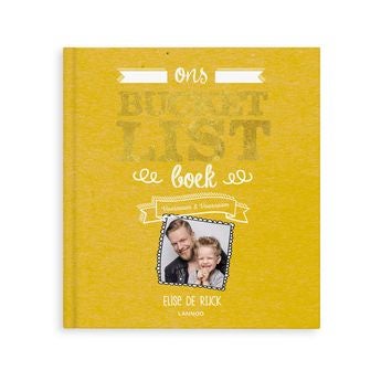 Bucketlist boek voor vaders