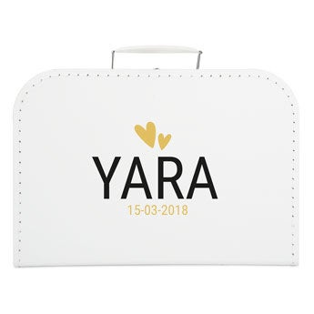 Decorative children's suitcase