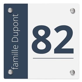 Plaque de maison