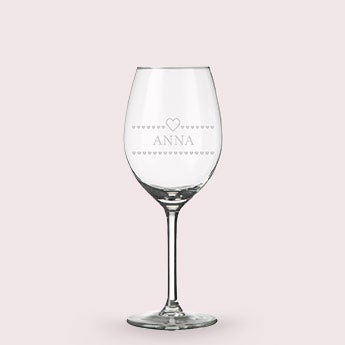 Verre à vin personnalisé