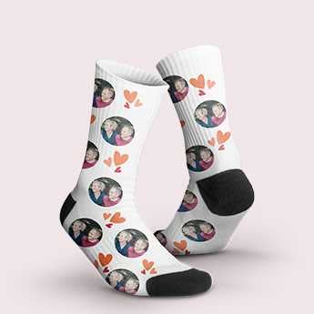 Socken mit Foto