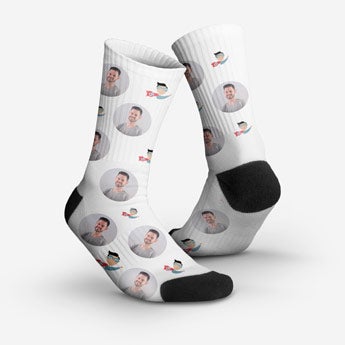 Chaussettes avec photo