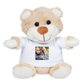 Knuffel met foto of naam
