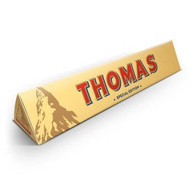 Toblerone avec pr&eacute;nom