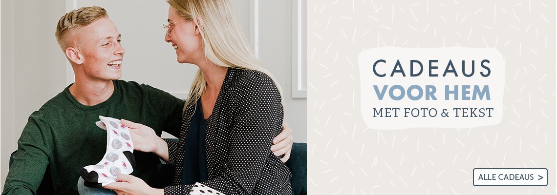 Cadeau voor hem