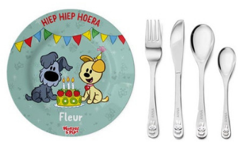 children's plate and cutlery
