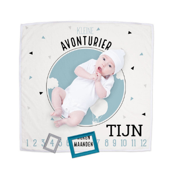 baby deken mijlpalen