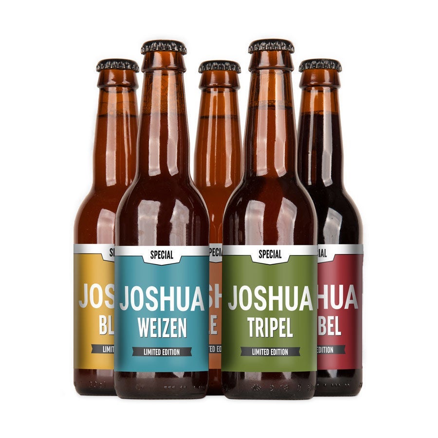 Colección de cervezas de lujo