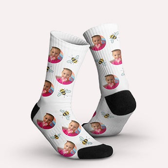 Chaussettes avec photo