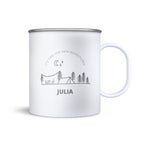 Vintage-muki (ruostumaton ter&auml;s)