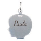 Pendente prata -menina