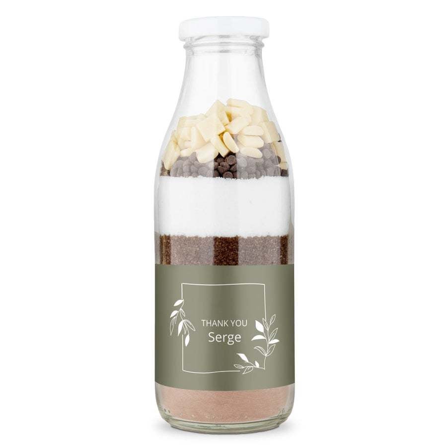 Recette en bocal - Brownie