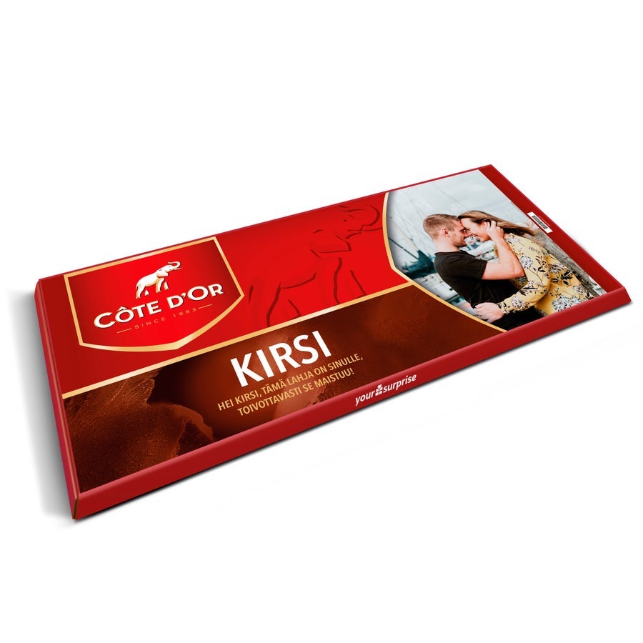 UUTTA! C&ocirc;te d'Or -j&auml;ttisuklaalevy