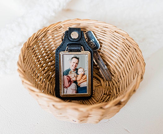 Sleutelhanger maken met naam of foto