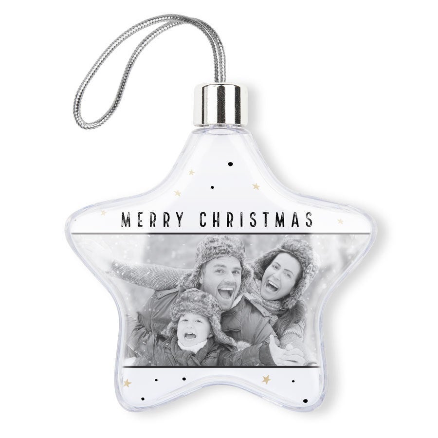 Christmas baubles - Star / Heart