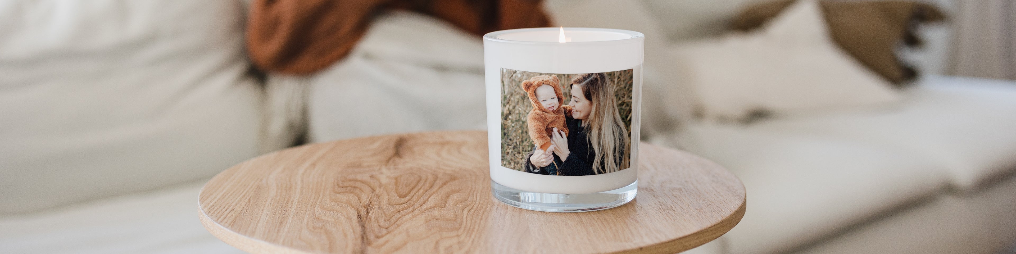 Candles with Photo