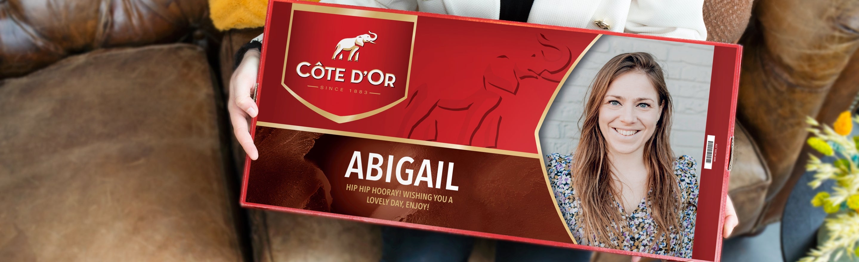 Chocolat Côte d'Or personnalisé